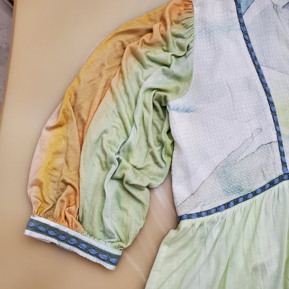 Bl^nk London x Anthropologie Renata Tie Dye Top - Picture 4 of 14